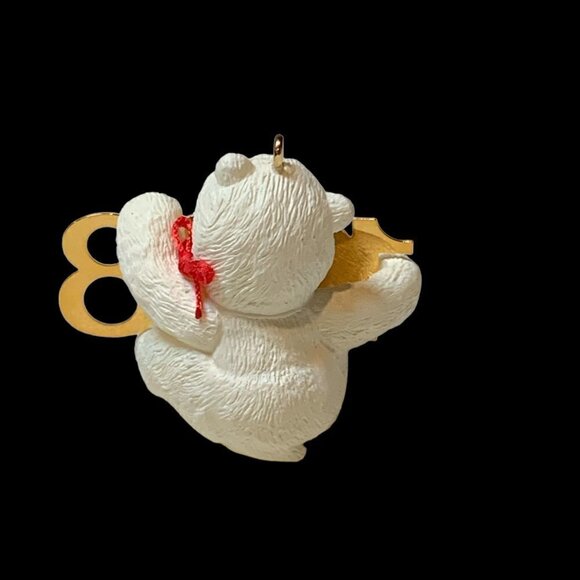 Hallmark Keepsake 1998 Fabulous Decade Series Ornament White Polar Bear 108C - Picture 5 of 6